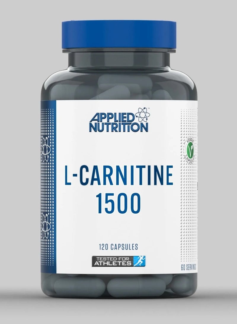 L-Carnitine 1500, 120 Capsules, 60 Servings
