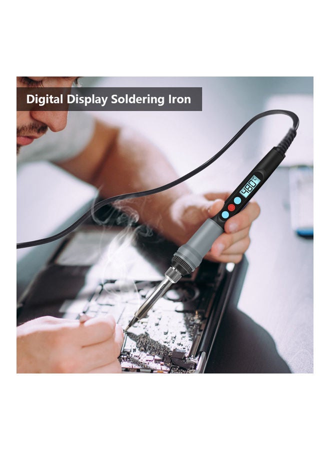 NIBEMINENT Adjustable Temperature Soldering Iron Multicolour - Image 2