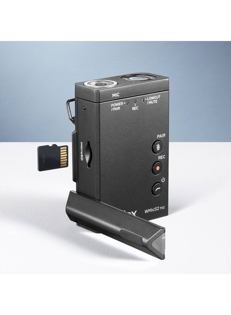Godox WMicS2 UHF Compact 2-Person Wireless Microphone System for Cameras & Smartphones with 3.5mm (514 to 596 MHz) - Image 3