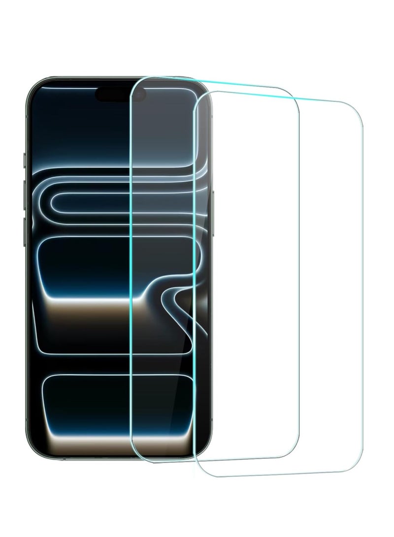 Houmt iPhone 17 Pro Max Tempered Glass With 2-Pack 9H Hardness Scratch-Resistant Full HD Glass For iPhone 17 Pro Max 6.9 inch - Image 1