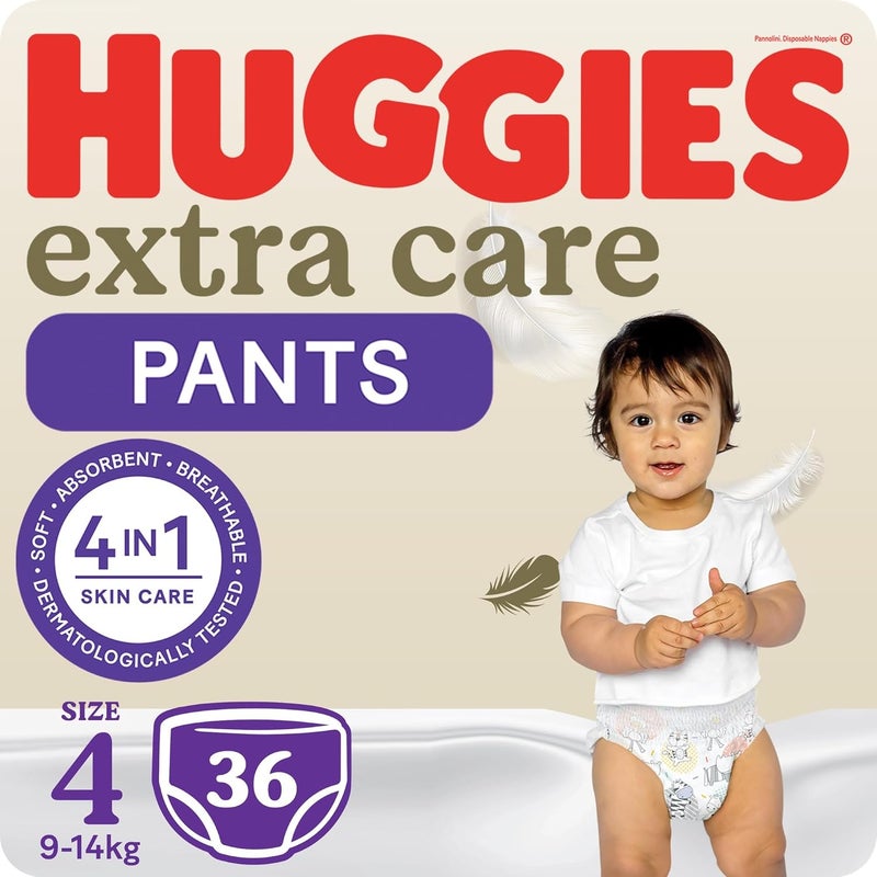 Huggies Culottes Diaper Pants Size 4 - 36 Diapers