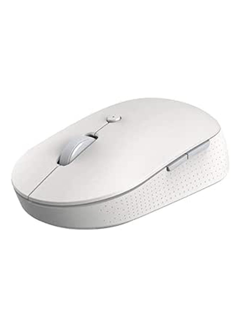 Xiaomi Dual Mode Wireless Mouse Silent Edition White White - Image 1
