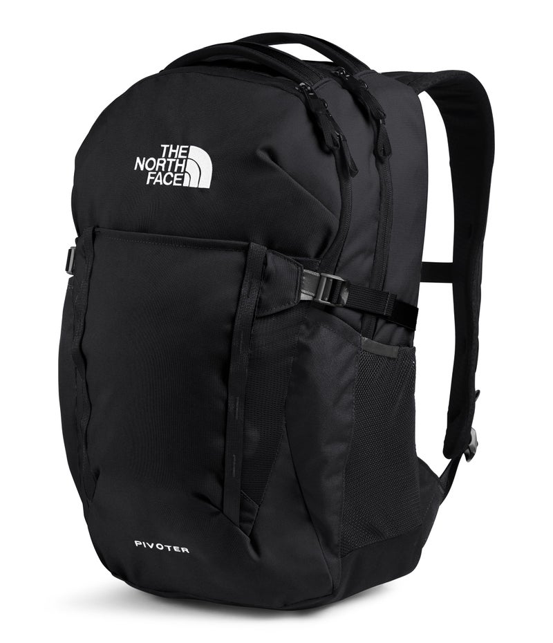 The North Face Pivoter Everyday Laptop Backpack - NPF, TNF Black-NPF, One Size - Image 2