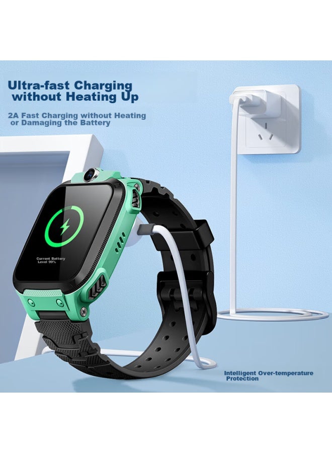 Ten Flashes Shan Xiaotiancailiang Charger Set, Charging Cable For Smartphones And Watches, Compatible With Q1a/q2a/d2/d3/n3/q1r/z6/z5/z5a/z1/z2/z3/z3a/q2/q1/q1s - Image 1