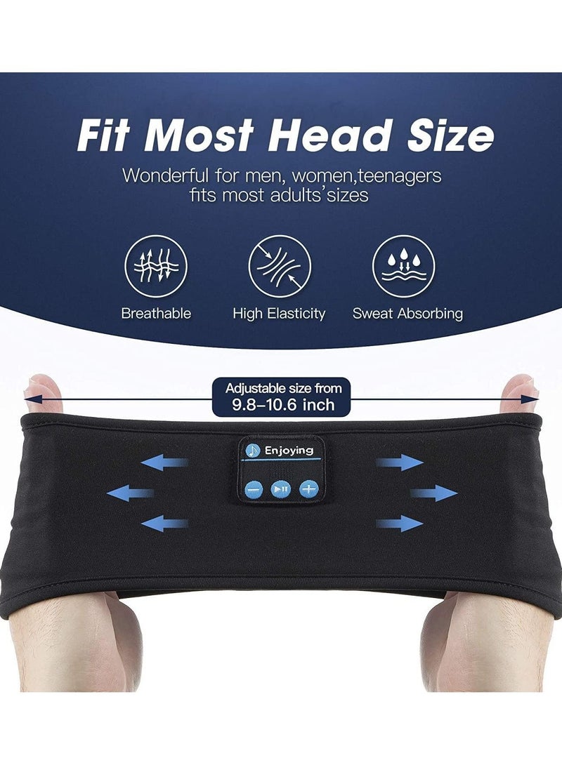 Sleep Headphones Wireless, Bluetooth Sports Headband Headphones with Ultra-Thin HD Stereo Speakers, unisex, Perfect for Sleeping,Workout,Jogging,Yoga,Insomnia, Air Travel, Meditation  - Image 5