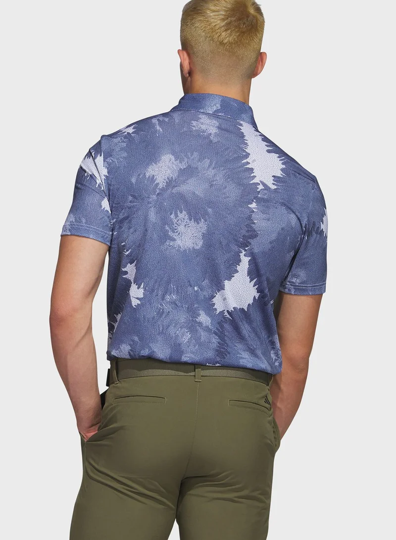 Adidas Flower Mesh Polo