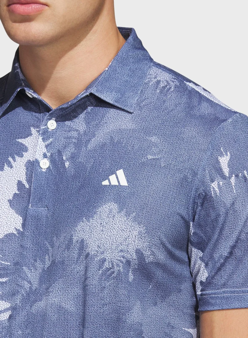 Adidas Flower Mesh Polo