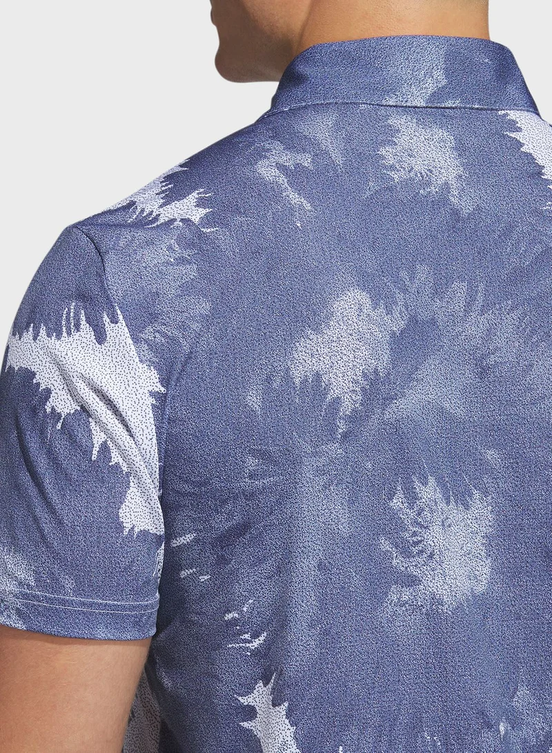 Adidas Flower Mesh Polo