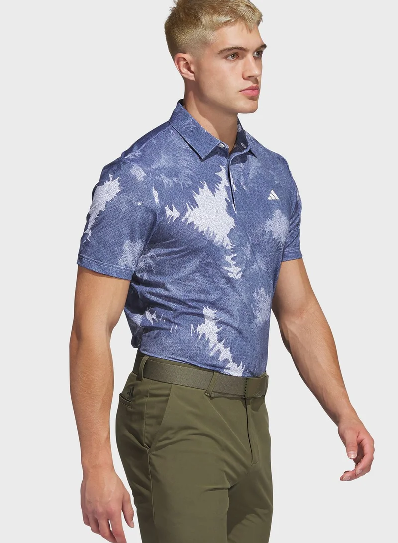 Adidas Flower Mesh Polo
