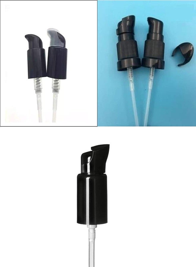 Devinez Multipurpose Blue Color Round Glass Bottle, 30 ml with Black Lotion Pump & Cap (Pack of 2), for Beauty, Essential Oils, Blends, Skin Care, Travel, Toners, Cosmetic & DIY - Image 5