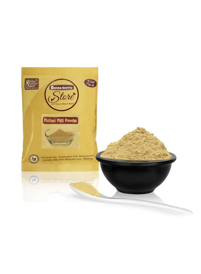 Online Quality Store 100% Natural Multani Mitti Powder (Fullerï¿½s Earth) For Face Pack And Hair Pack, 50g - Image 2
