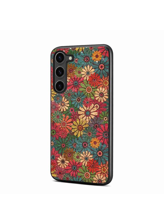 S-TOP Case For Samsung Galaxy S21 FE 5G Four Seasons Flower Language Series TPU Phone Case - Image 3