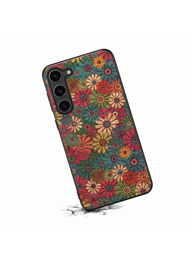 S-TOP Case For Samsung Galaxy S21 FE 5G Four Seasons Flower Language Series TPU Phone Case - Image 5