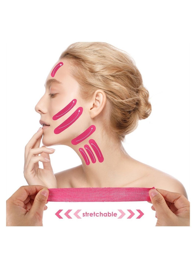 Y&D 2.5CM*5M Kinesiology Tape For Face V Line Neck Eyes Lifting Wrinkle Remover Sticker Facial Skin Care Tool Bandagem Elastica  - Image 5