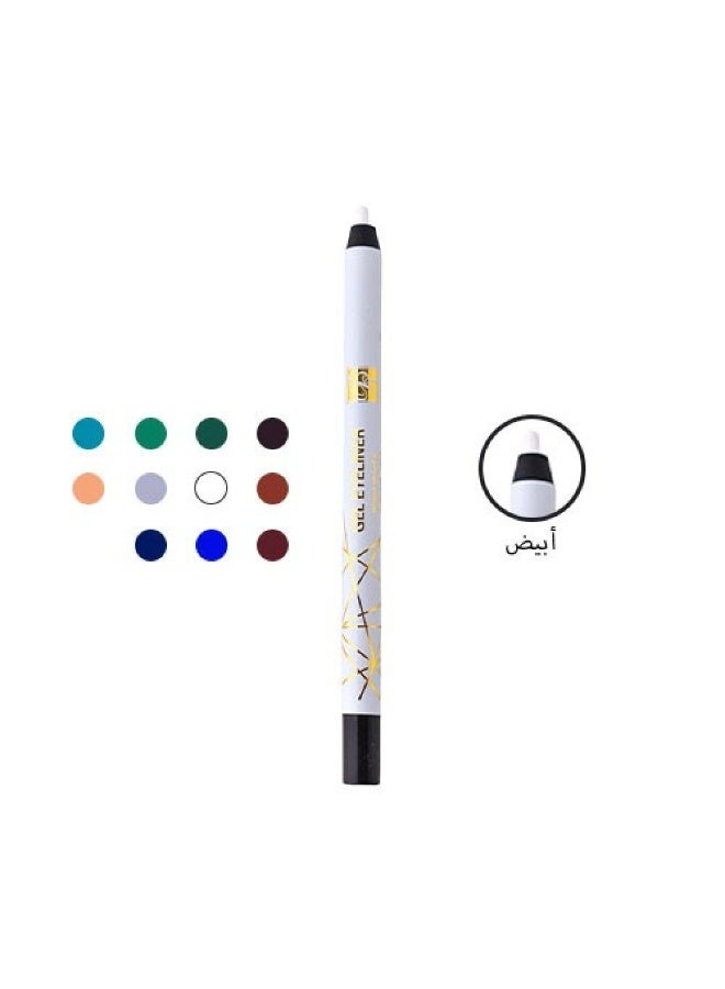 روز بيري قلم كحل مقاوم للماء يدوم طويلًا من روز بيري - 102 ( ابيض ) - Image 1