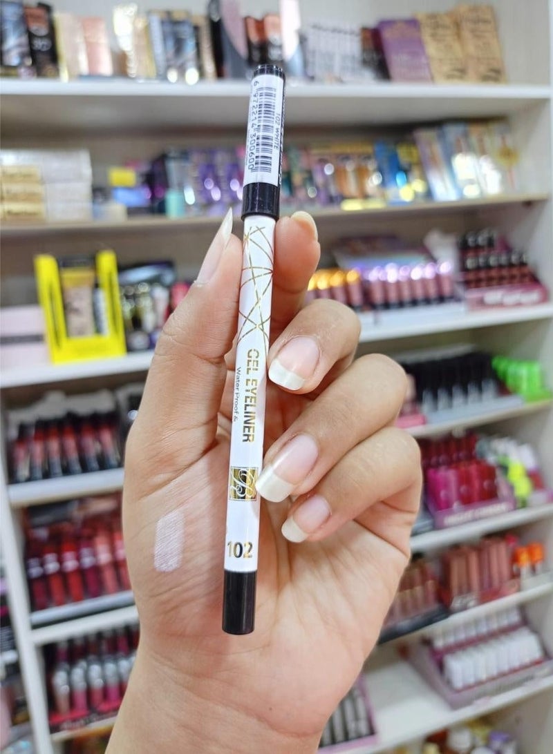 روز بيري قلم كحل مقاوم للماء يدوم طويلًا من روز بيري - 102 ( ابيض ) - Image 2