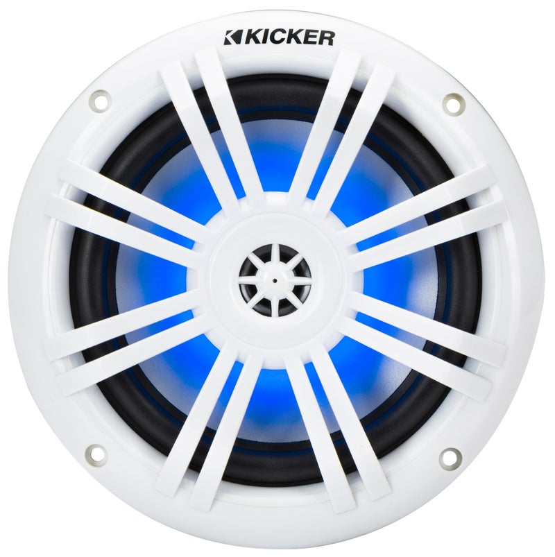 Kicker كيكر 51KM604WL KM 6.5" 4Î© سماعات بحريّة كواكسيال LED - زوج - Image 2