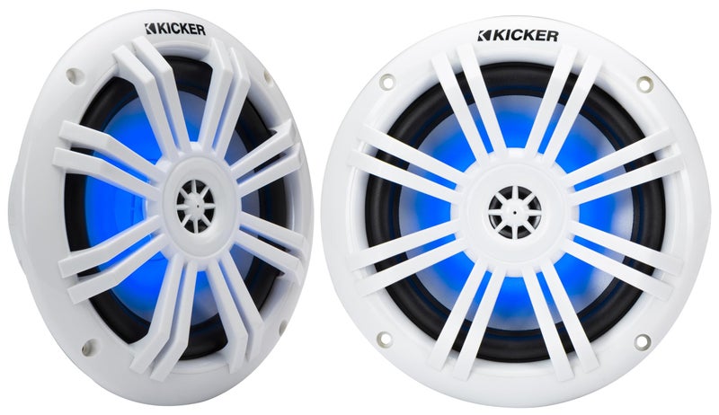 Kicker كيكر 51KM604WL KM 6.5" 4Î© سماعات بحريّة كواكسيال LED - زوج - Image 1
