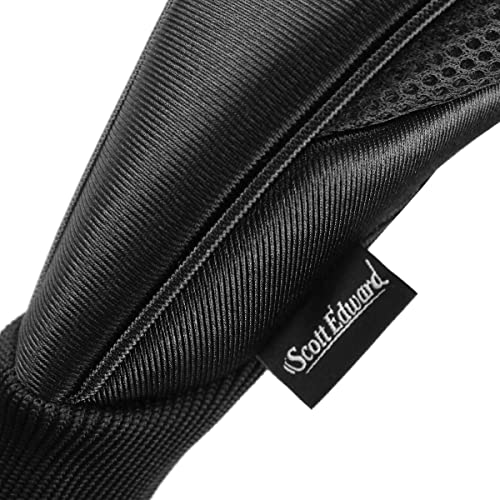 Scott Edward Golf Club Head Covers for Fairway Woods Driver Hybrids, 3Pcs Long Neck Mesh Golf Club Headcovers Set with Interchangeable No. Tags (Black) - Image 5