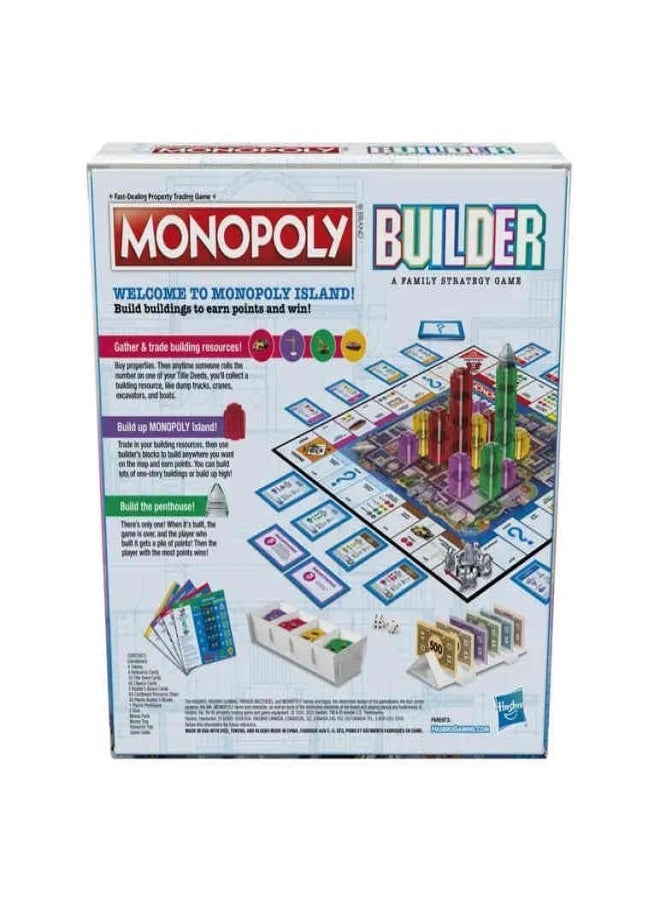 HASBRO - GAMING - MONOPOLY BUILDER - Image 1