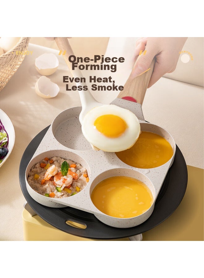 ASD Aishida Non-stick Frying Pan, Maifan Stone Non-stick Pan, 18cm, Specially Designed For Open Flame, Egg Frying Pan - Image 3