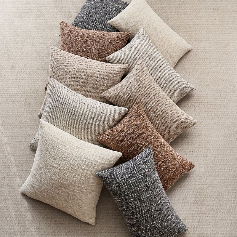Dark Gray 40x40cm 16x16inch Cationic Loop Pile Pillowcase Cushion Cover for Living Room Bedroom Sofa Without Pillow Insert - Image 2