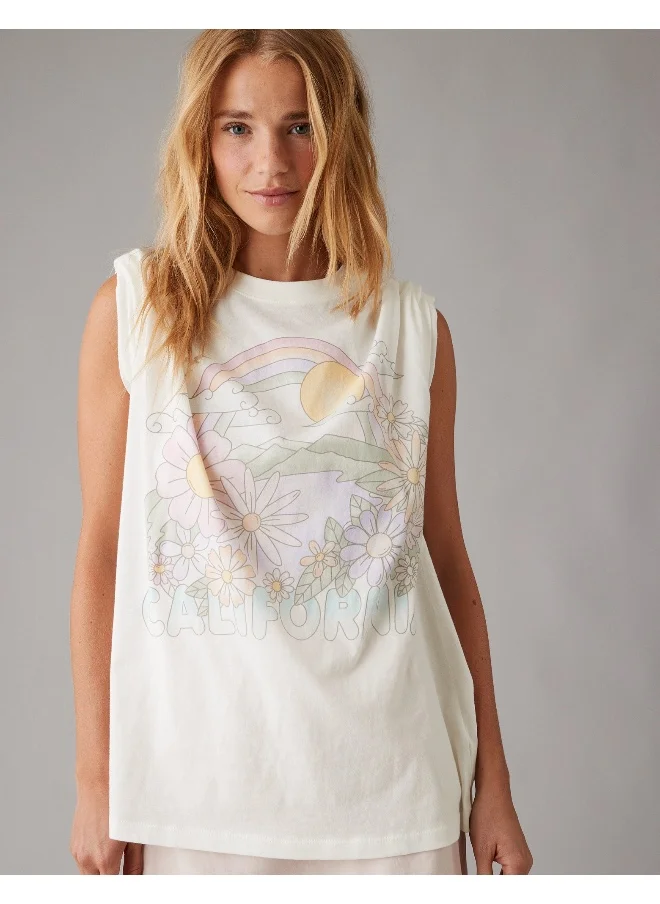 American Eagle Graphic Crew Neck T-Shirt