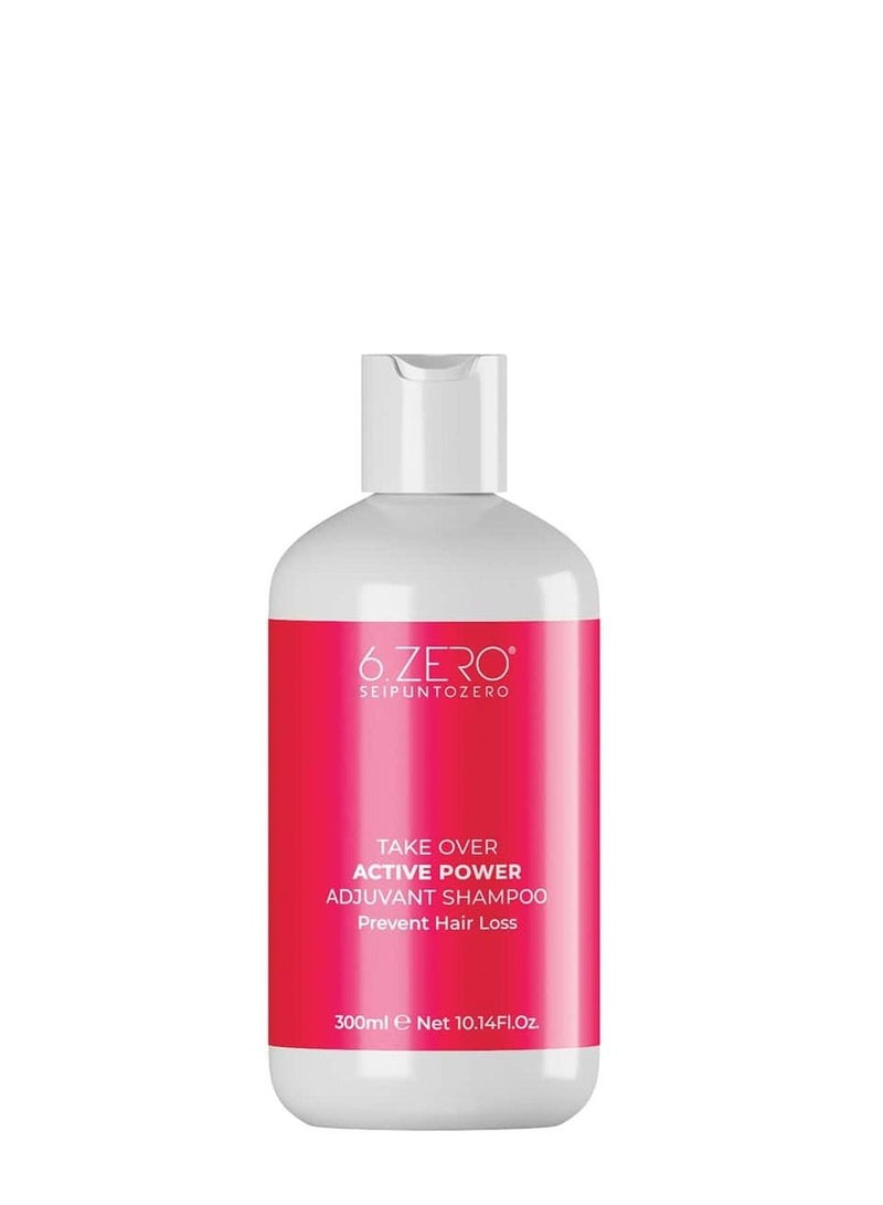 6.ZERO TAKE OVER ACTIVE POWER SHAMPOO 300 ML 