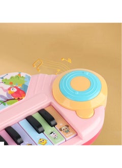 Hihonor Toddler Piano Toy Keyboard, 24 Keys Toy Piano for Baby, Multifunctional Baby Piano Girl Toys Kids Piano Keyboard Toy for Toddlers, Birthday Gifts for 1-6 Years Old Boys and Girls Gifts (Blue)  - Image 2