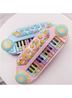 Hihonor Toddler Piano Toy Keyboard, 24 Keys Toy Piano for Baby, Multifunctional Baby Piano Girl Toys Kids Piano Keyboard Toy for Toddlers, Birthday Gifts for 1-6 Years Old Boys and Girls Gifts (Blue)  - Image 5