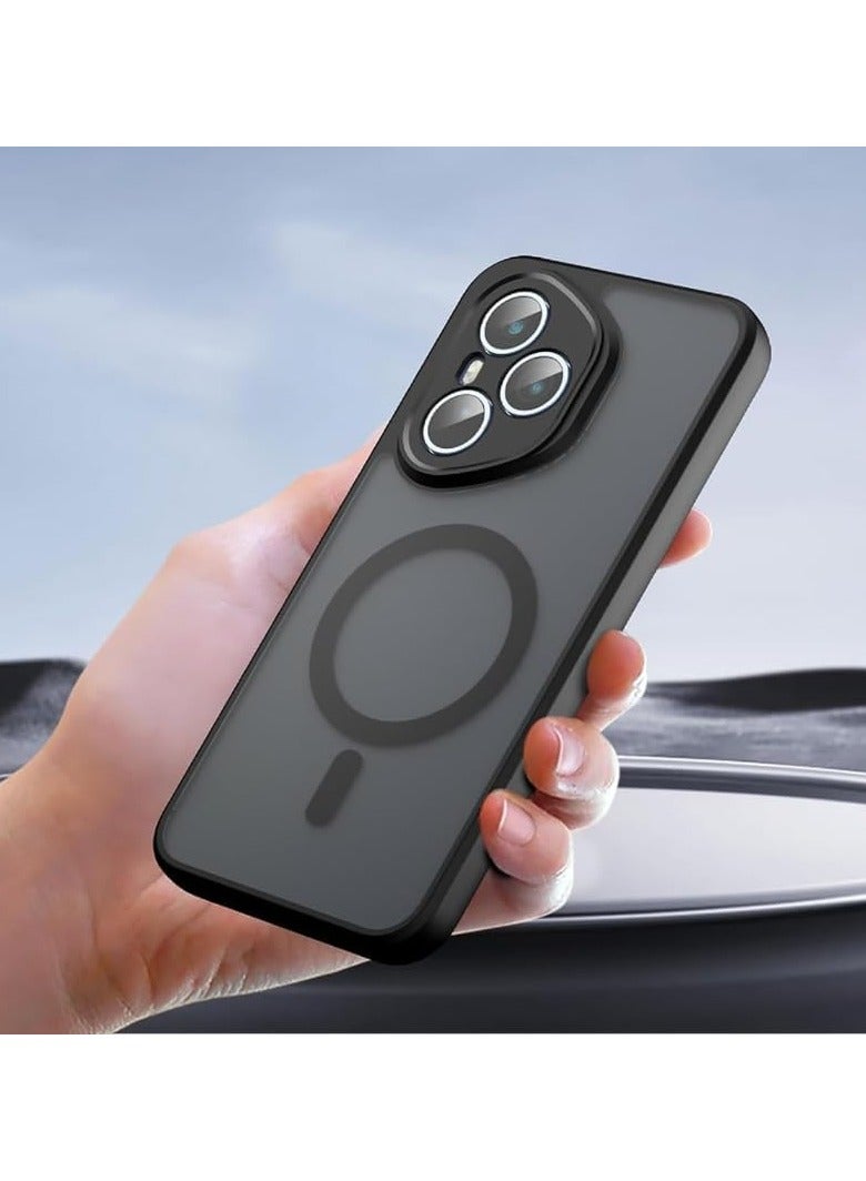 VKL Magnetic Case Compatible with Honor 400 Pro 5G Case, Selected TPU Material and Four Corner Airbags Shock and Drop Resistance Cover with Wireless Charging - Image 4