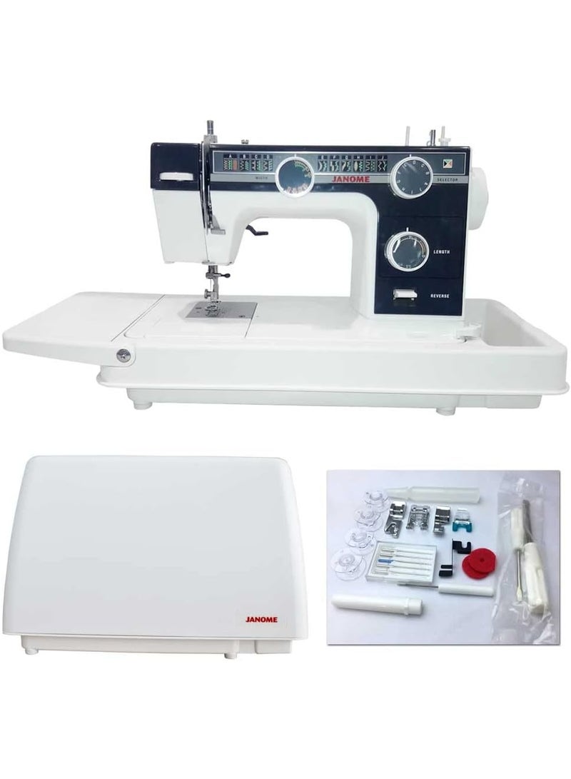 Janome 393PD 23 Built-in Stitches, Metal Body, Heavy Duty Performance Sewing Machine - Image 2
