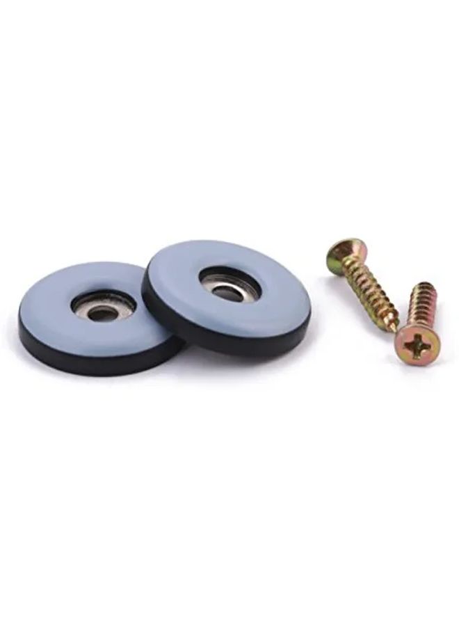 3 4 بوصة 20 قطعة منزلقات أثاث قوية من PTFE للكراسي والطاولات الخشبية - Image 4