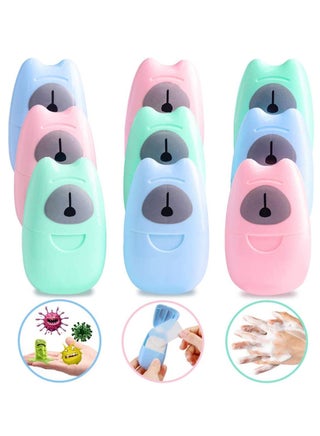 9 Boxes Portable Disposable Travel Hiking Hand Wash Bath Toilet Paper Soap Sheet 4.5 x 7cm Useful Hands Washing Scented Boxed Random Color - pzsku/ZABAD5A3314645A9B37A3Z/45/_/1723262361/41fffca2-1af3-4699-81c0-c8535b497a3a