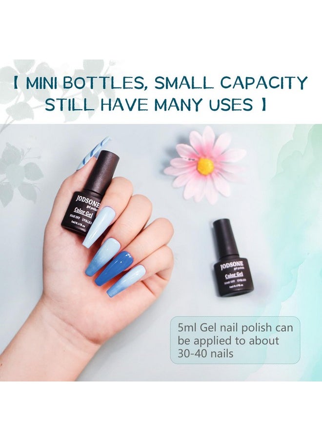 JODSONE - JODSONE 23 PCS Gel Nail Polish Kit with U V Light Popular Color with Durable Base Coat Matte Glossy Top Coat - Image 1