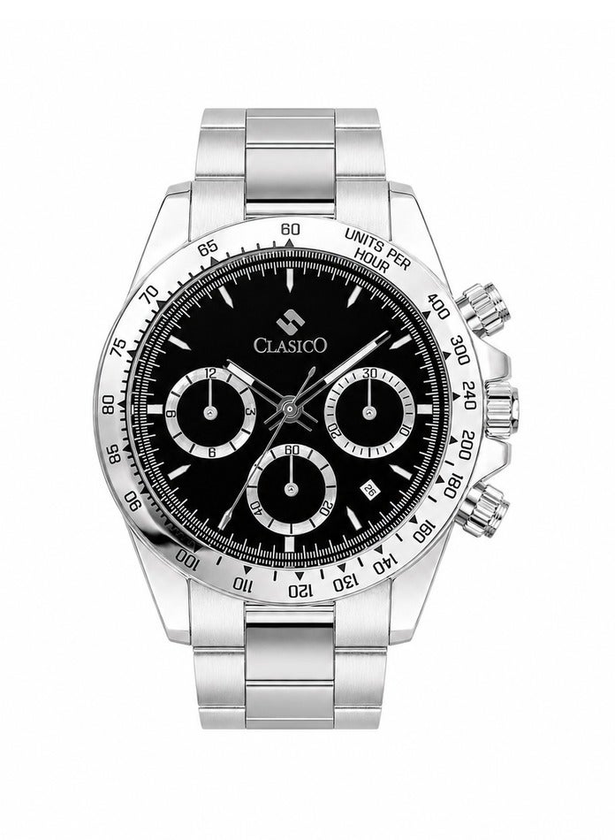 Clasico Astra 42mm Chronograph — Ultra-Luxury Precision in Premium Stainless Steel - Image 4