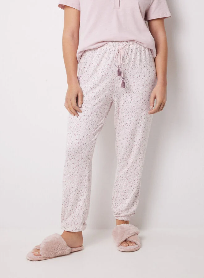 women'secret Super soft animal print skinny pants