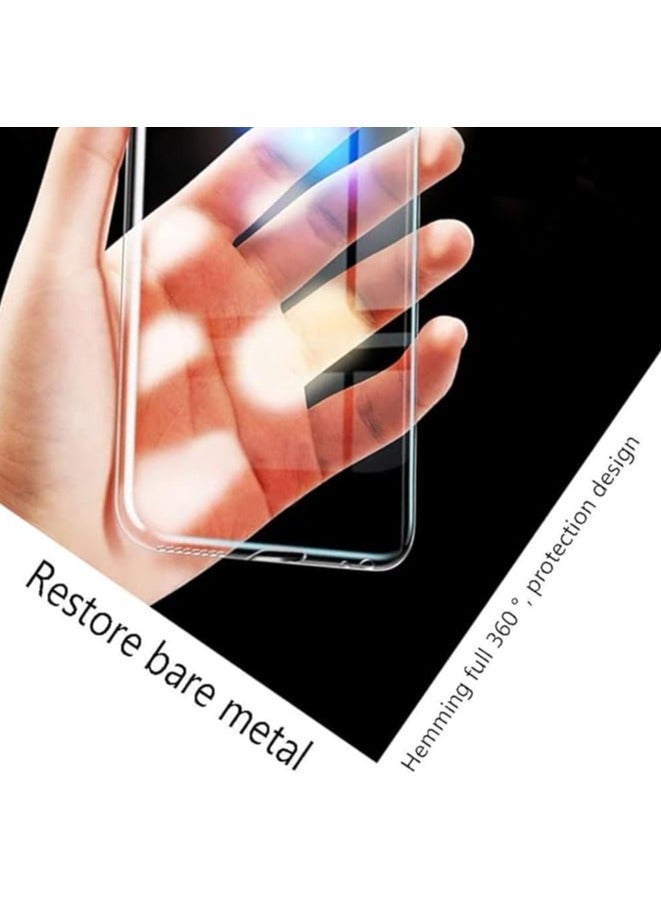 Case Compatible with ZTE Nubia Z70 Ultra 5G Phone + 1 Pack Tempered Glass, Anti-shock and Anti-Scratch Drop Proof Transparent Soft TPU Protective Case Cover - Image 2