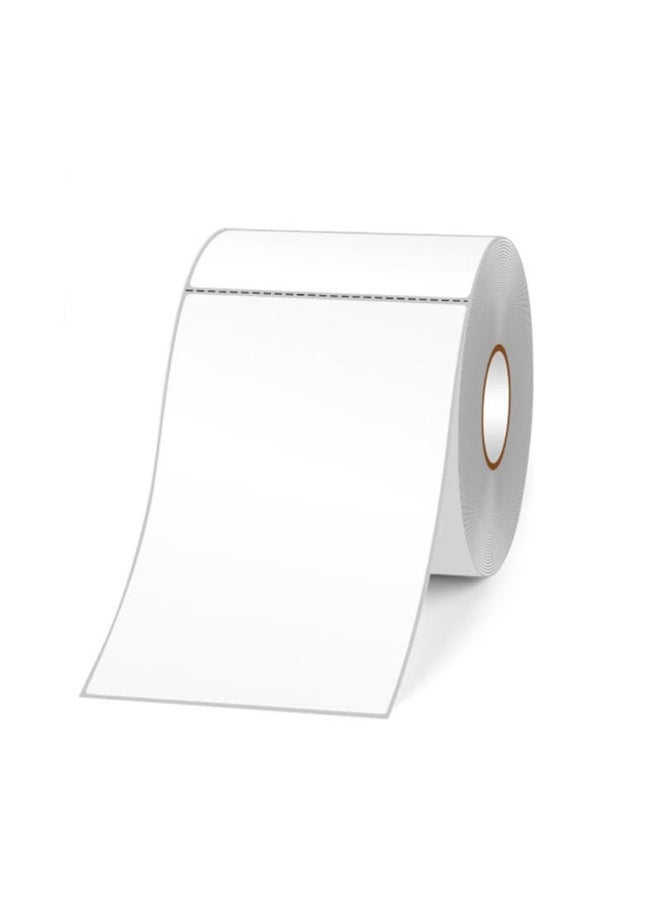 2packs 4"x 6"Thermal Direct Shipping Labels Paper Roll for Thermal Printer 350 Sheets/1 Rolls Commercial Grade White Perforated & Strong Adhesive Labels - Image 2