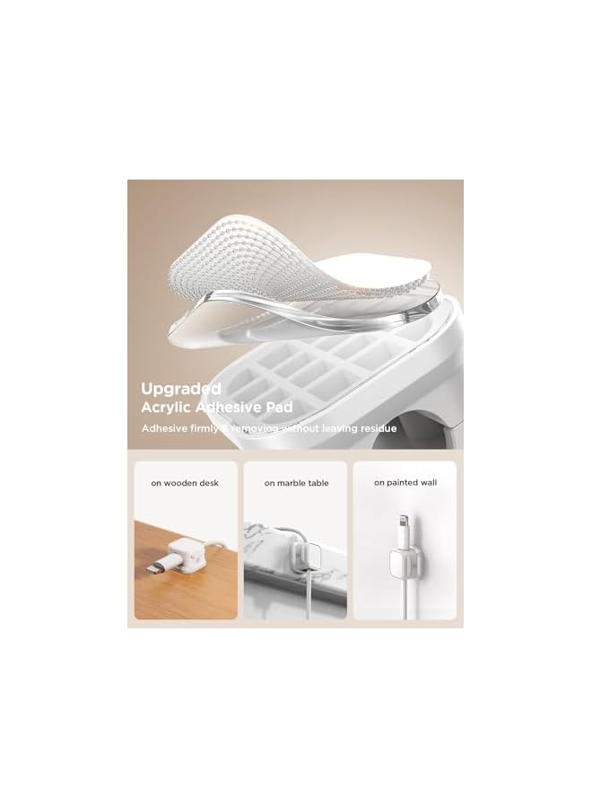 Green Tiger Magnetic Cord Holder,Cord Organizer Cable Clip for Desk Management,Smooth Adjustable Cable Clip,Wire Holder Keeper Organizer for Home Office Desk Phone Car Wall Desktop Nightstand(12 Pack) - Image 3