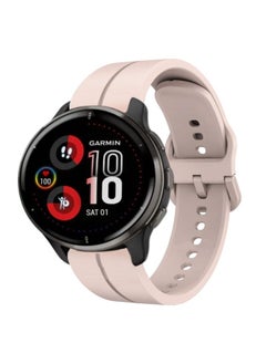 Replacement Strap For Garmin Venu 2 Plus 20mm Loop Silicone Watch Band Pink