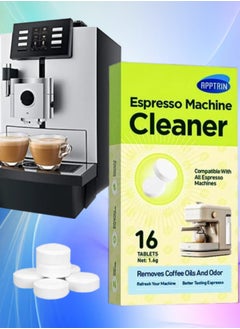 16Pcs Espresso Machine Cleaner Coffee Machine Cleaning Pods Removes Coffee Oils and Odor Refresh Espresso Machine Espresso Machine Cleaning Tablets Oil Coffee Descaler Tablets - pzsku/ZABADADB7EC41BBD82542Z/45/_/1736327707/968a6a1e-f959-4757-bb4c-b7eecb046aa3