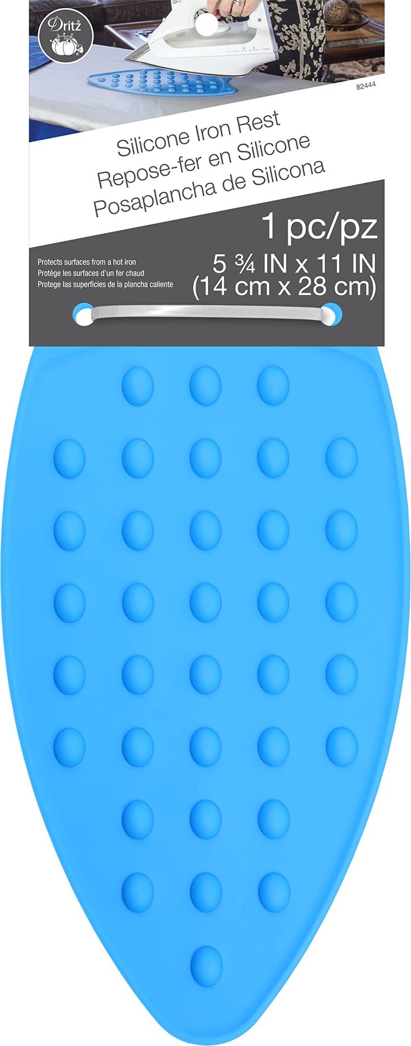 Dritz Dritz Clothing Care 82444 Silicone Iron Rest  Blue 534 x 11 146 cm x 279 cm