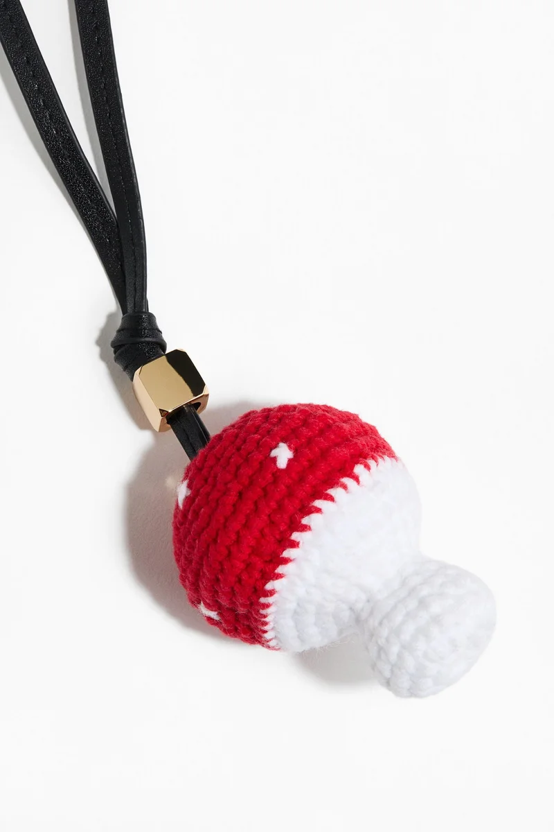 H&M Mushroom bag charm