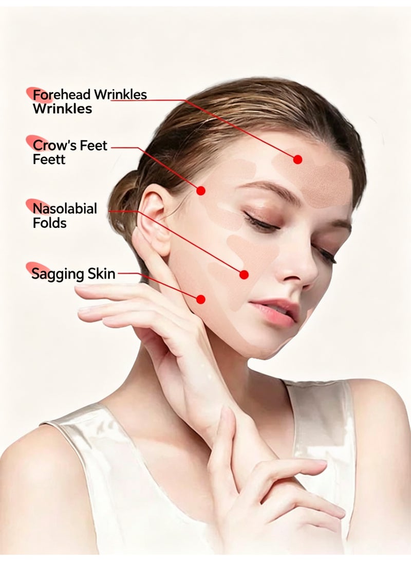 30Pcs Crow's Feet Eye Lift Tape Elastic Wrinkle Smoothing Facial Patch Waterproof Ultra Thin Skin Tape - Image 3