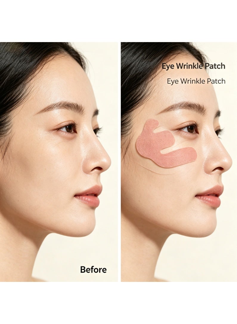 30Pcs Crow's Feet Eye Lift Tape Elastic Wrinkle Smoothing Facial Patch Waterproof Ultra Thin Skin Tape - Image 5