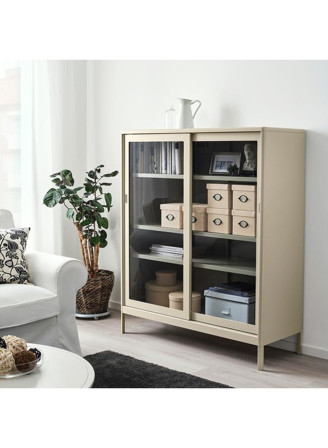 إيروريكس صندوق تخزين مع غطاء، بيج، 18X25X15 سم - Image 3