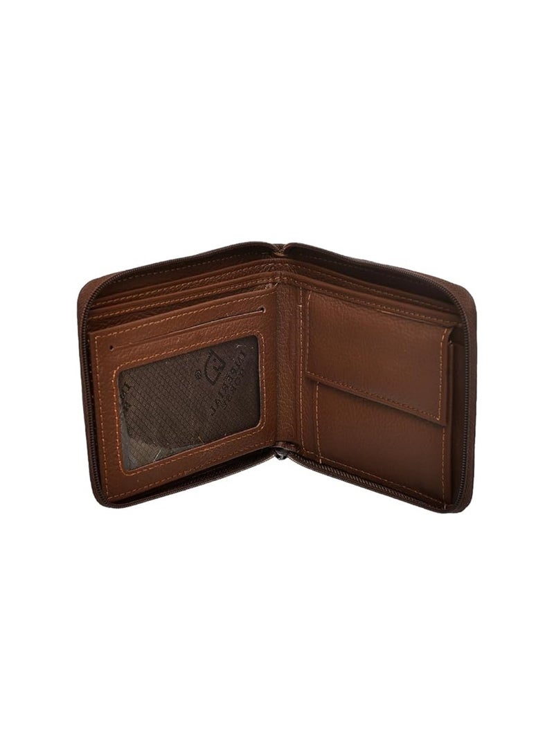 Horse High quality Imperial Horse wallet for men, made of leather, Havan color, brown, faux leather - Image 3