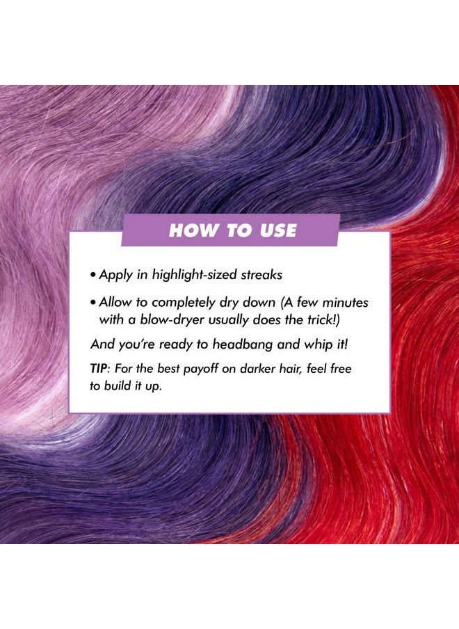 Lime Crime Temporary Hair Color, Lavender Latte - Damage-Free Semi-Permanent Hair Color Conditions & Moisturizes - Temporary Hair Tint Kit Has A Sugary Citrus Vanilla Scent - Vegan & Cruelty-Free  - Image 4