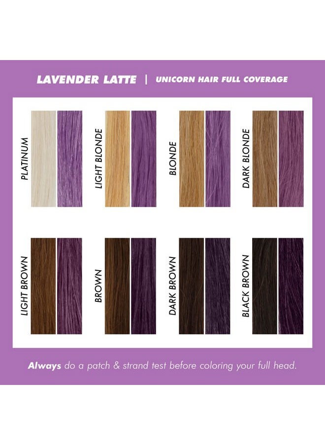 Lime Crime Temporary Hair Color, Lavender Latte - Damage-Free Semi-Permanent Hair Color Conditions & Moisturizes - Temporary Hair Tint Kit Has A Sugary Citrus Vanilla Scent - Vegan & Cruelty-Free  - Image 5